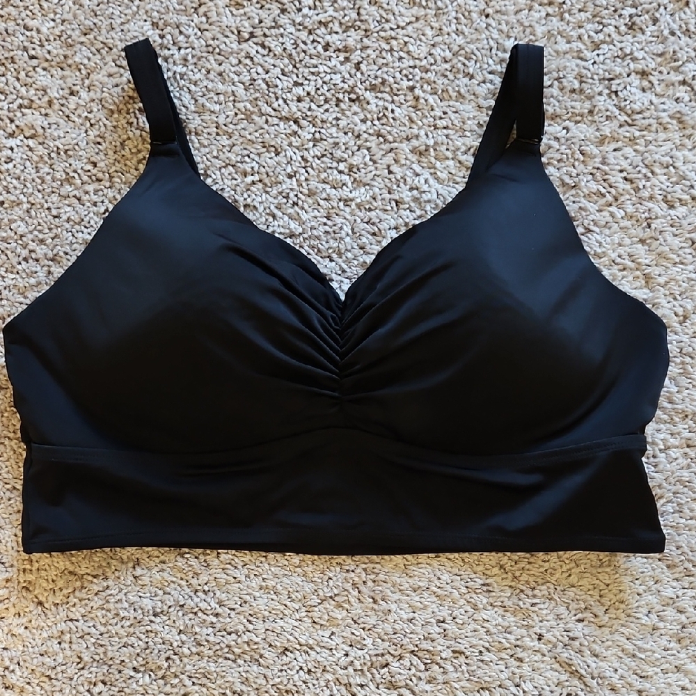 Black Everyday Wire-Free Bikini Top